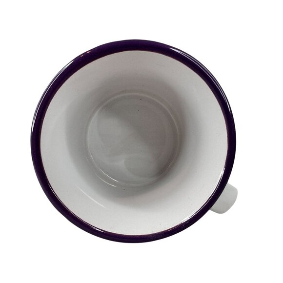 Open Road Brands Lavender Farm Calming Herbal Tea Ceramic Mug Cottage Flower NEW - Picture 7 of 11